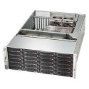 SUPERMICRO 4U chassis 24x 3,5" HS SAS SATA (singel expanSAS3 12Gb - 8643)+2x2,5" volitelný ,2x1200W (80PLUS Titanium)