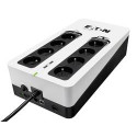EATON UPS 3S 850 FR, Off-line, Tower, 850VA 510W, výstup 8x FR (CZ), USB, RJ11, 2x USB nabíjení (2A max), bez vent.
