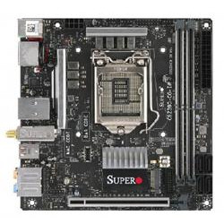 SUPERMICRO MB 1xLGA1151 8 9g 120W, Z390, 2x DDR4,4xSATA3, PCIe 3.0 x16, M.2, LAN+WiFi, DP+HDMI, Audio, mini-ITX