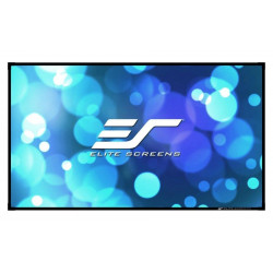 ELITE SCREENS plátno v pevném rámu 120" (304,8 cm) 16:9 150,1 x 266,4 cm Gain 1,0 AcousticPro UHD bezrámové