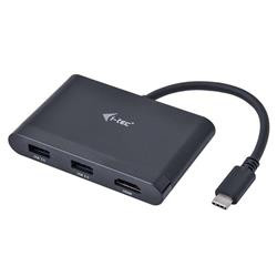 i-tec adaptér USB-C HDMI PowerDelivery 1x HDMI 4K, 2x USB 3.0, 1x USB-C PD Data port