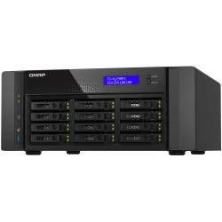 QNAP TS-h1290FX-7302P-128G AMD EPYC, 128GB ECC RAM, 12x 2,5" U.2, 2x 2,5GbE, 2x 25GbE
