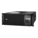 APC Smart-UPS SRT 6000VA RM - UPS (k montáži na regál) - AC 230 V - 6000 Watt - 6000 VA - Ethernet 10 100, USB - výstupní konektory: 13 - 4U - černá - pro P N: AR3100W, AR3105W, AR3155W, AR3305W, AR3355SP, AR3355W, AR4038IX432, NBWL0356A