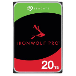Seagate IronWolf Pro - HDD 20000 GB Interní 3.5 " - SATA III/600 - 7 200 ot min. - vyrovnávací paměť: 256 MB (ST20000NT001)