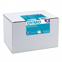 Dymo papírové štítky 89mm x 28mm, bílé, adresní, 24 x 130 ks, S0722360