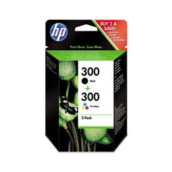 HP CN637EE Ink Cart No.300 pro DJ F4280, D2560, D2660, CMYK, (CC640EE+CC643EE)