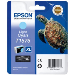 EPSON cartridge T1575 vivid light cyan (želva)