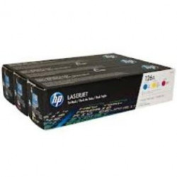 HP CF341A Toner 126A pro CLJ CP1025 M275, (3x1000str) CMY CE311A - 313A