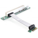 Delock Riser card PCI Express x1  PCI 32Bit 5 V, kabel 9cm