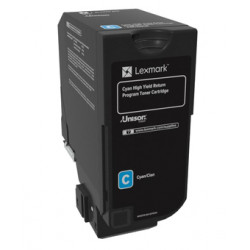 CS725 Cyan High Yield Return Programme Toner Cartridge - 12 000 stran
