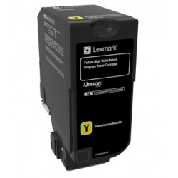 CS725 Yellow High Yield Return Programme Toner Cartridge - 12 000 stran