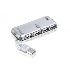 ATEN UH275Z-AT-G 4 PORT USB 2.0 HUB. W 230V ADP