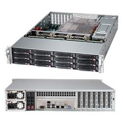 SUPERMICRO 2U chassis 12x 3,5" HS SAS3 SATA (Dual Expander 12G) + volitelný 2x 2,5", 2x920W (80PLUS Platinum)