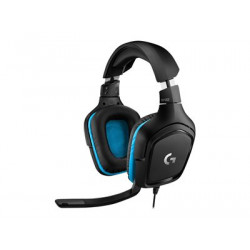 Logitech Gaming Headset G432 - Náhlavní souprava - kanál 7.1 - plná velikost - kabelové - USB, 3.5 mm jack - černá