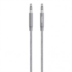Belkin 3.5mm Jack M M Metallic MIXIT, 1.2m šedý
