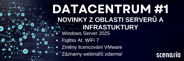 Datacentrum #1: Novinky z oblasti serverů a infrastruktury