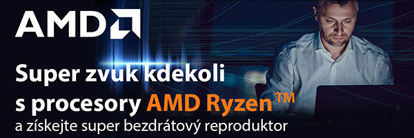 Super zvuk kdekoli s procesory AMD Ryzen