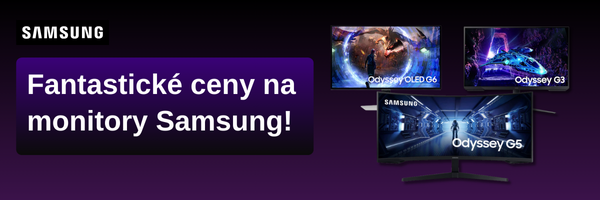 Fantastické ceny na monitory Samsung