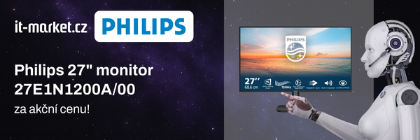 Philips 27" monitor 27E1N1200A/00 za skvělou cenu