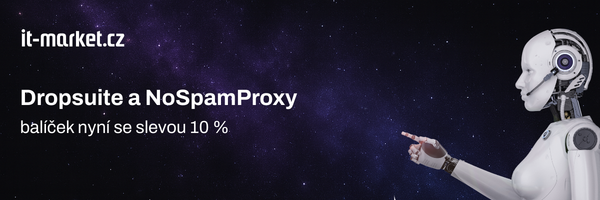 Dropsuite a NoSpamProxy – balíček nyní se slevou 10 %