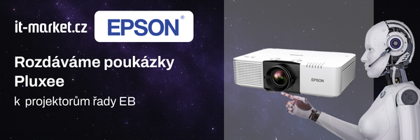 Rozdáváme poukázky Pluxee - projektory řady EB