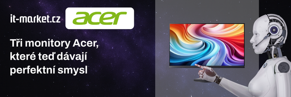 Tři monitory Acer, které teď dávají perfektní smysl