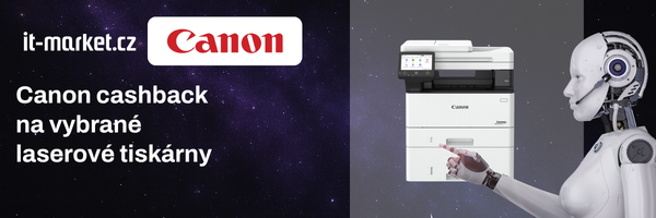 Získejte Canon cashback na vybrané laserové tiskárny