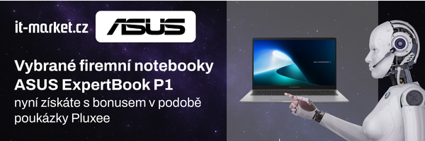 ASUS ExpertBook P1 s poukázkou Pluxee