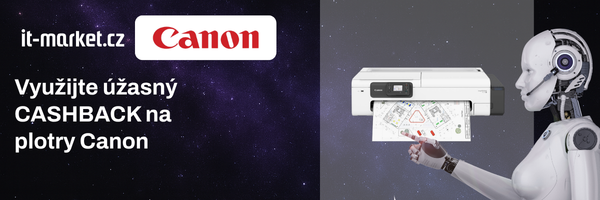 Využijte CASHBACK na plotry Canon