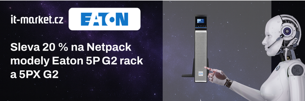 Sleva 20 % na Netpack modely Eaton 5P G2 rack a 5PX G2