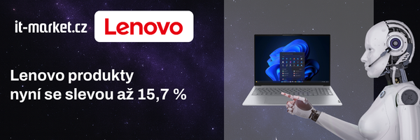 Lenovo produkty nyní se slevou až 15,7 %